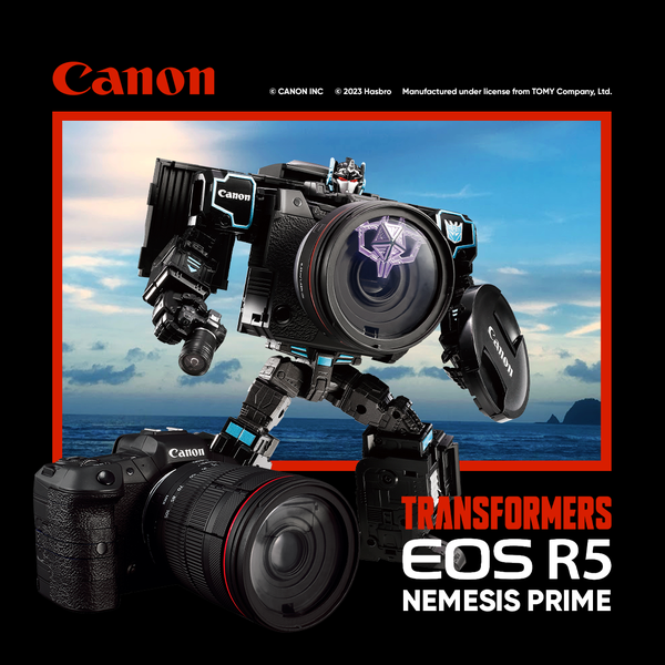 Transformers X Canon Nemesis Prime R5